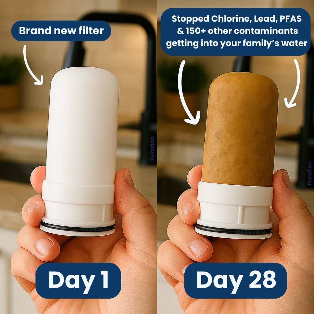 Purafion 3.0 Ultimate Tap Filter + 4 Filters