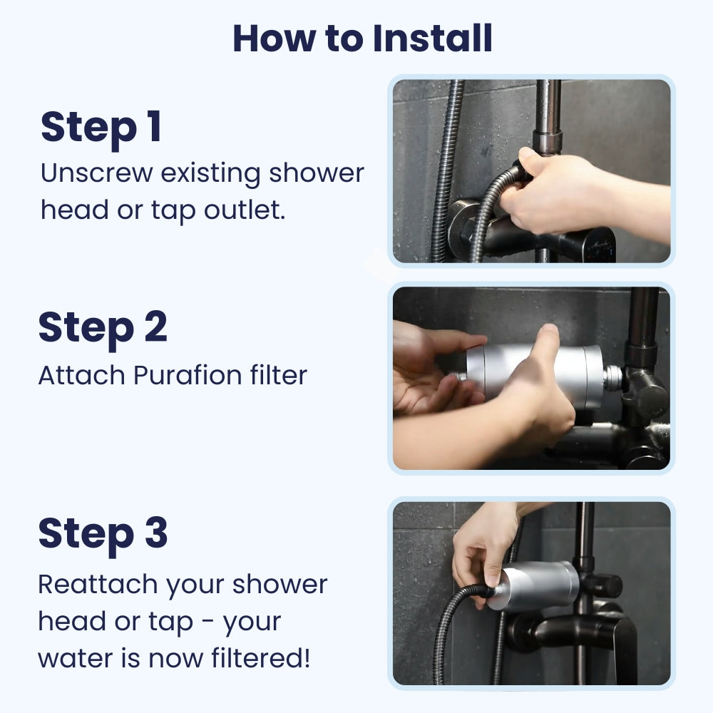 Purafion 3.0 Ultimate Shower Filter